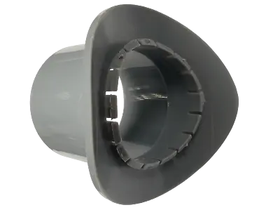 Grey 110mm To 55mm Click In Boss Adapter Fitting - Waste Pipe To Soil Pipe • £8.99