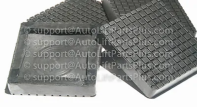 Square Rubber Arm Pads For Bend Pak Lift / Danmar Lift 2-Post Car Lift  Set Of 4 • $79.77