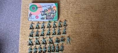 £19.99 • Buy Vintage Airfix 1/32 Scale Soldiers Modern British Infantry. [with Box]