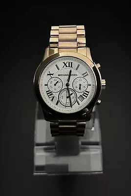 MICHAEL KORS MK5929 Rose Gold-Tone Analog Quartz Ladies Wristwatch Retail$250 • $29.99