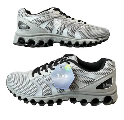 K-Swiss Tubes Comfort 200 Running Shoe 07112 071 Grey Men’s Size 10.5 Brand New • $62.95