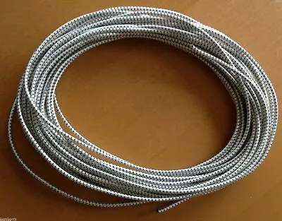 USA 1/8  X 10' Bungee Cord Shock Cord Bungie Cord Marine Grade Stretch Cord WHT • $6.99