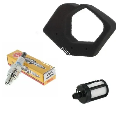 Honda GX25 Service Kit Air Filter NGK CMR6H Spark Plug Fuel Filter • £12.99