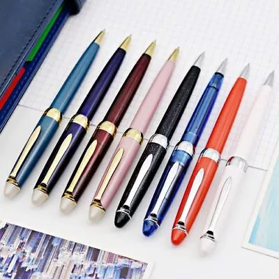 Mini Pocket- Size Ballpoint Pen Metal Rotating Small Portable Oil Black Cute Pen • $4.93