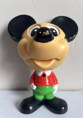 Vintage 1976 MATTEL 7  TALKING MICKEY MOUSE PULL-STRING TOY Works • $5.85