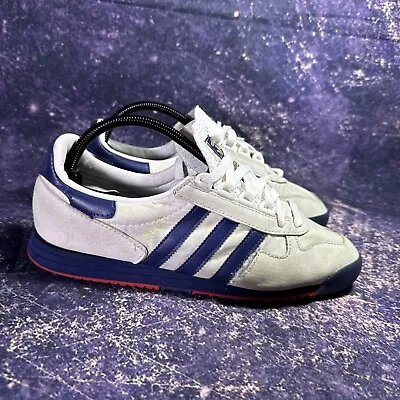 ADIDAS SL 80 WHITE  Blue Red Size. 8 Uk 2019 Read Description • £0.99