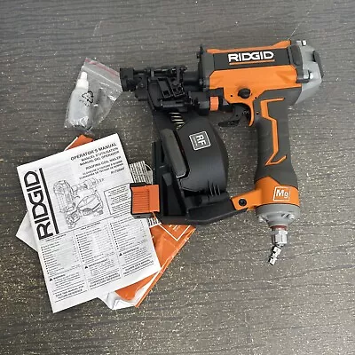 Ridgid R175RNF - Pneumatic 15 Deg. 1-3/4 In. Coil Roofing Nailer USED • $109.99