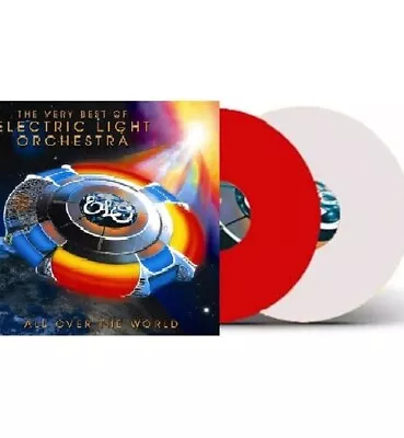 £54.99 • Buy ELO - All Over The World (Walmart) Red & White Colored Vinyl 2LP NEW/SEALED