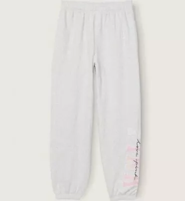 Victoria's Secret VS PINK Campus Pant  Sweatpants Gray Freya Tie Dye XXL NWT • $44.95