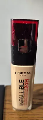 L'Oreal Infallible 24H Stay Fresh Foundation Shade 125 Natural Rose • £4.99