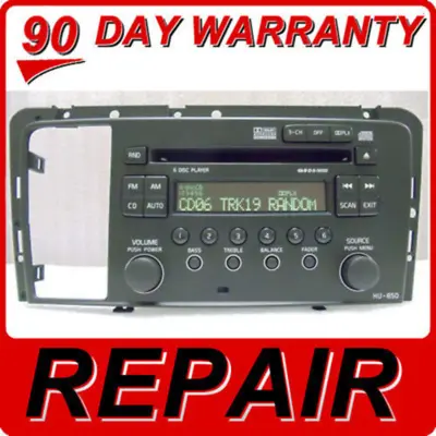 MAINBOARD REPAIR SERVICE For VOLVO S60 V70 S80 XC70 Radio HU-850 6 Disc Changer • $314.10