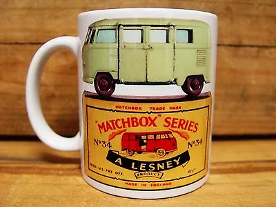 300ml COFFEE MUG MATCHBOX LESNEY NO.34 VW KOMBI • $21.20