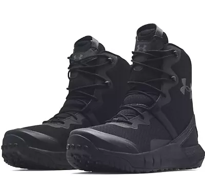 Nib Men's Under Armour 3023743 001 Ua Micro G Valsetz Tactical Black Boot • $84.95