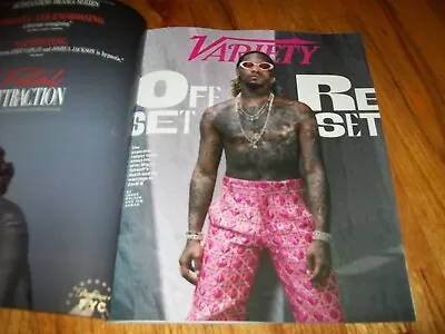 May 2023 - Variety Magazine - Offset Cover - Offset Reset - Migos - Brand New! • $3.94