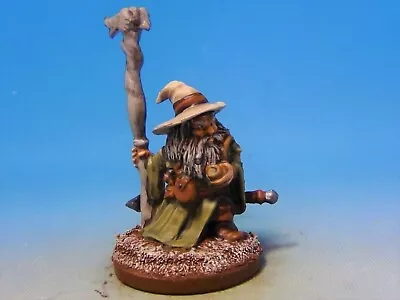 Pro Painted Reaper Bones Dwarf Wizard 28mm Plastic Miniature Dungeons & Dragons • $29.75