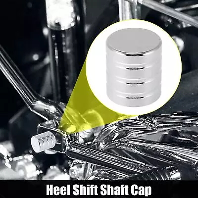 Motorcycle Heel Shift Shaft Cap Fit For Harley Davidson Accessories Silver Tone • $28.01