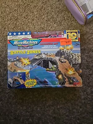 1996 Micro Machines Military Battle Zones BARRACUDA BAY Set Galoob 65581 SEALED • $80