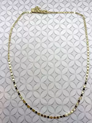 Kendra Scott 18 Inch Mirror Link Chain Link Necklace In Gold Tone • $45
