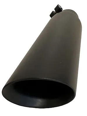 Exhaust Tip Muffler Pipe Black Coating Stainless Steel Fit 2.5 Inlet 3.5 Outlet • $22.99