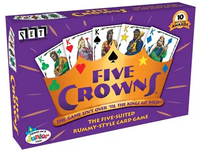 $36.95 • Buy Five 5 Crowns Family Card Game Easter Gifts
