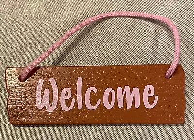 American Girl Kira G'day Welcome Sign For 18  Doll From Comfy Tent Set Part • $9.79