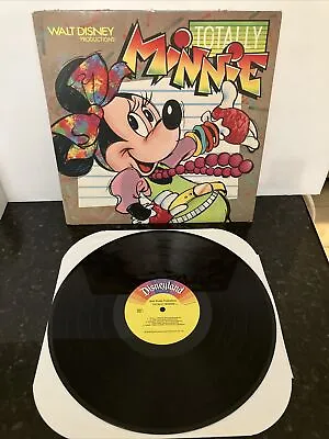 1986 Walt Disney Productions Totally Minnie Vinyl Record #62521 Buena Vista USA • $9.99
