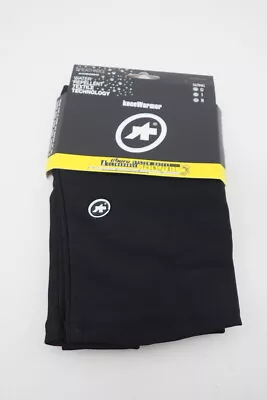 NEW Assos Unisex Assosoires Cycling Knee Warmer Black Size 2 Polyester  • $24.99