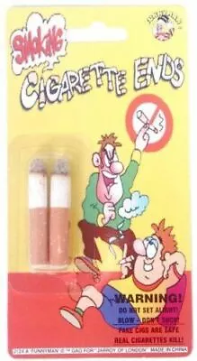 Funnyman Jokes Fake Cigarette Ends Classic Jokes Novelty Party Stocking Filler • £2.99