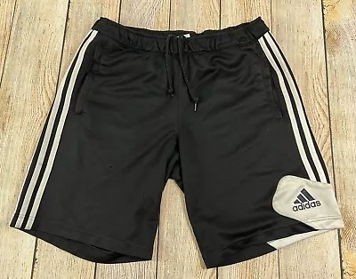 Adidas Micoach Black Athletic Shorts Size Medium Climacool  • $10