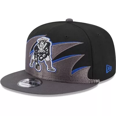 New England Patriots New Era Black Tidal Wave 9FIFTY Snapback Hat NEW WITH TAGS • $27