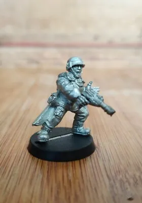 Cadian Shock Troops Sergeant Metal Astra Militarum Warhammer 40k Conversion • $12.42