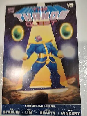Thanos Quest 1 Galactus Death Appearance! Marvel 1990 • $12.50