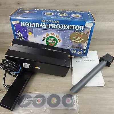 Vintage 2000 Mr Christmas Animated Motion Holiday Projector Complete W/ Box • $59.50