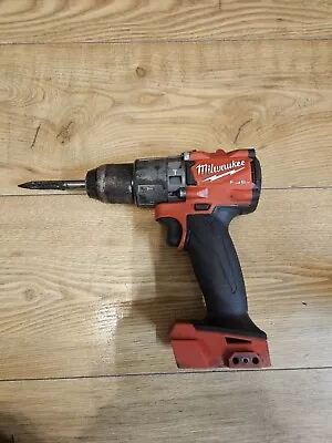 Milwaukee M18FPD2-0 18v Li-ion FUEL Brushless Combi Drill • £17