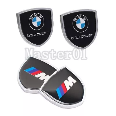 2pcs Car Side Sticker Window Emblem For M Power F20 F34 F21 E36 E46 Badge Decal • $16.73