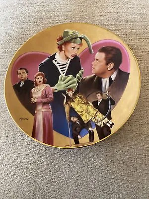 I Love Lucy Collector Plate Lucy Meets Orson Welles Hamilton Collection 1998 • $24.99