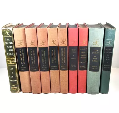 Lot Of 10 MODERN LIBRARY Of The World's Best Books Series By Random House HC • $79.99