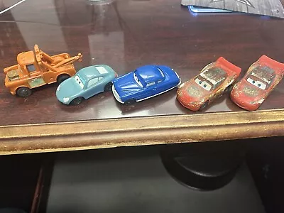 Disney Pixar Cars 2006 McDonalds Happy Meal Toys Lot Of 5 • $12