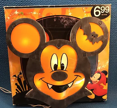 Vintage Disney Vampire Mickey Mouse Lighted Halloween Decoration EC • $19.99