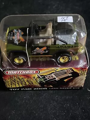 Matchbox Toy Fair 2005 Land Rover Svx Real Adventure -  Rubber Tires • $50