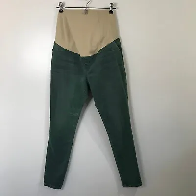 Isabel Maternity Ingrid & Isabel Green Jeans Size 6 / Small Stretch Denim Full • $5.90