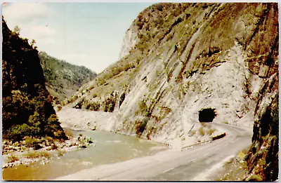 Feather River Canyon California Tunnel Road Scenic River USA CA Vintage Postcard • $3.86