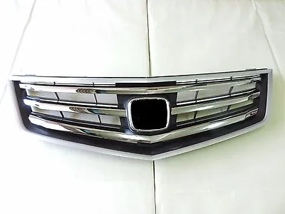 OE Style Polished Chrome Front Upper Bumper Grille For 2009 -10 Honda ACURA TSX • $128