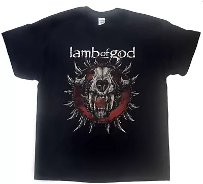 Lamb Of God Radial Black T-Shirt OFFICIAL • £16.59