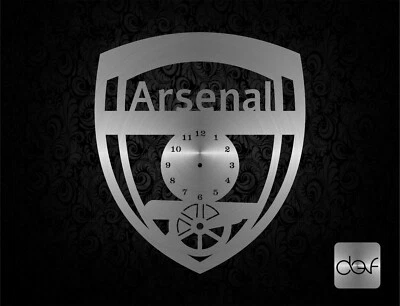 £3.97 • Buy Arsenal Fc Wall Clock - DXF Files For CNC Plasma Laser Cut Waterjet SVG CDR