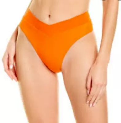 New L*Space Ridin' High Ribbed Pratt Bitsy Bikini Bottoms Medium M • $18.50