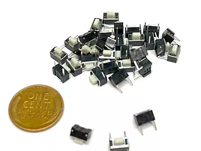 25 PCS  3x6x5mm Micro Switch Tact Tactile Push DIP Button Momentary 2Pin SMD E27 • $9.65