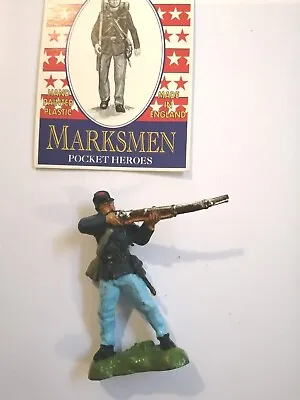  Marksmen 32n  Scale (A1) Rare Factory Painted Civil War 	Figure 1995 Old Stock  • $6.17