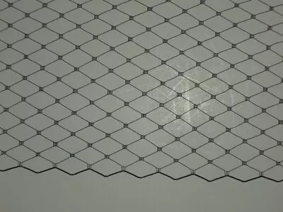 Black Bird Cage Bridal Veil French Birdcage Net Blusher 28  Long X 9  Wide • $10.95