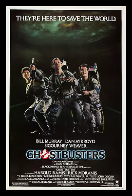 Bill Murray Ghostbusters 1984 Framed Movie Poster - 3 Sizes To Choose From • $64.99